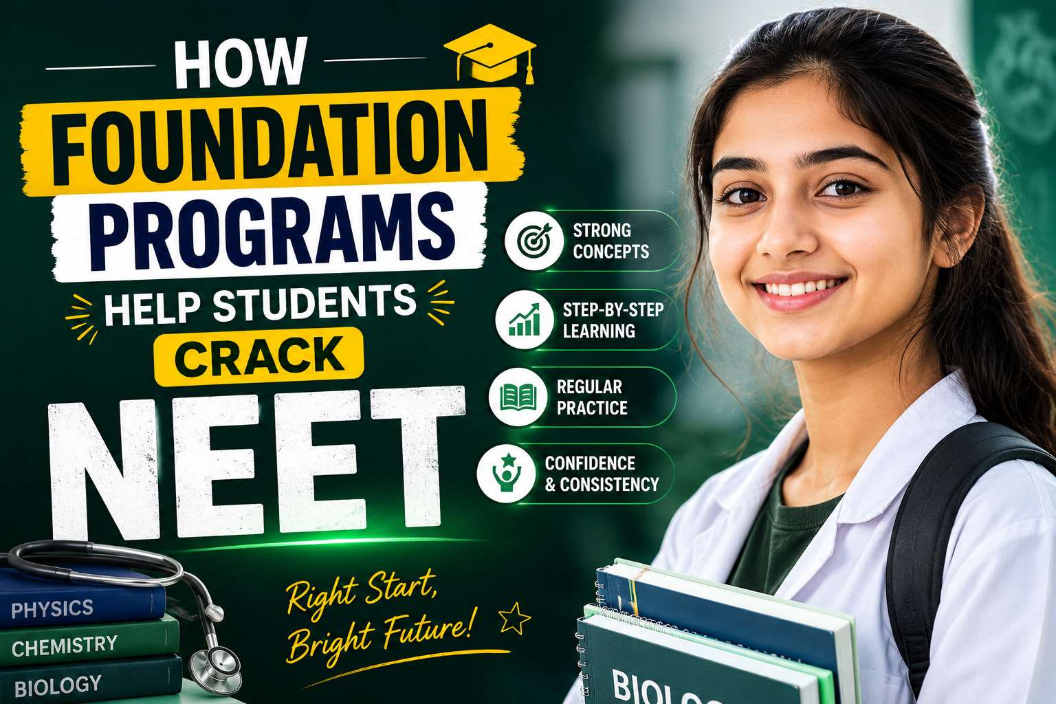 Foundation program helping students crack NEET